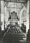 17317 Interieur van de Ned. Herv. kerk (Kerkstraat 10) te Ameide.N.B. Ameide is op 1 januari 1986 opgenomen in de nieuw ...